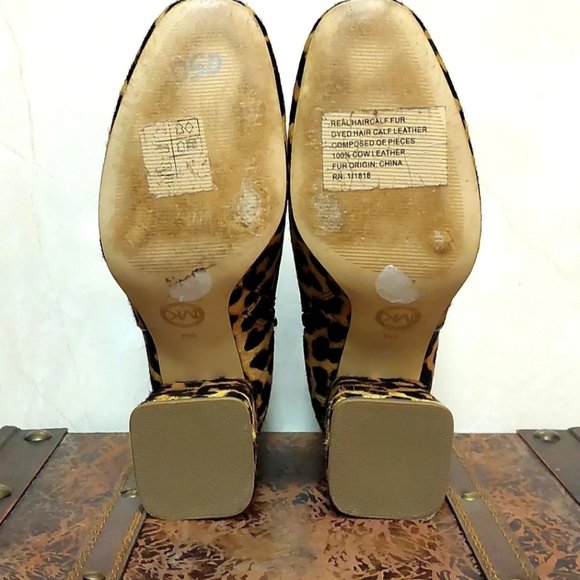 Michael Kors Calf Hair Dixon Ankle Booties - Picture 15 of 16